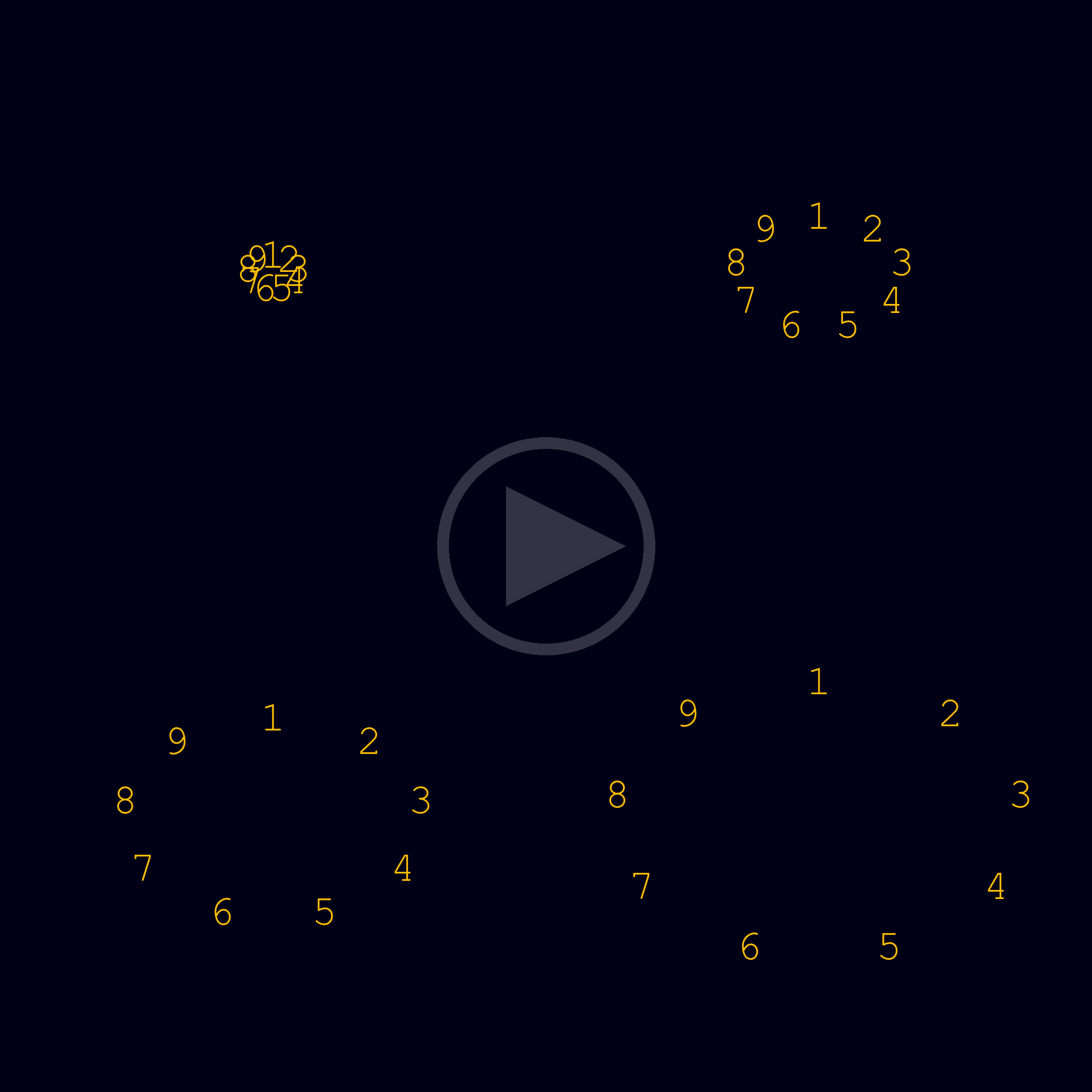 Ellipse Layout Animation